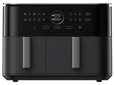 Friteuză cu aer cald Xiaomi - Dual Zone, 10 l, negru