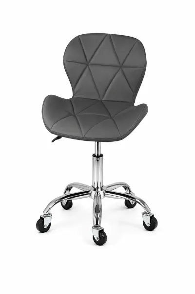 Scaun Ergonomic Manichiura / Cosmetica Diamond Grey – Inaltime Reglabila