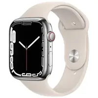 Apple Watch Series 7 2021, GPS + Cellular, Stainless Steel 41mm N/A Silver Excelent