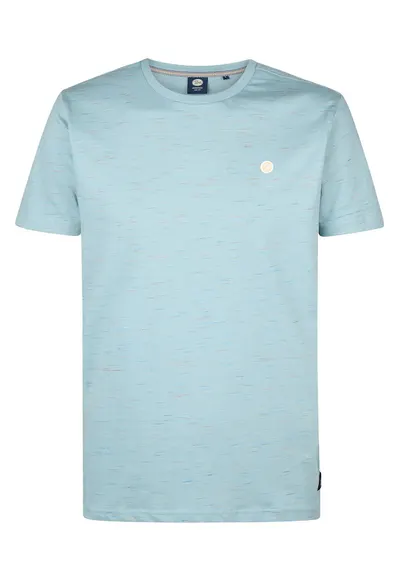 Tricou barbati bumbac - culoare albastru