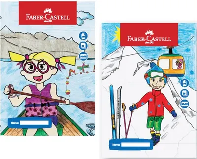 Caiet schite de desen Faber-Castell A4 - 20 de file, spirala