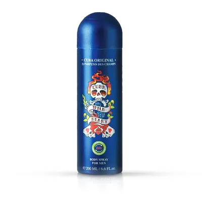 Deodorant spray CUBA - pentru barbati - Wild Heart - 200 ml