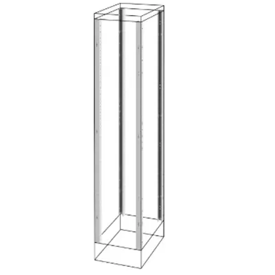 Uprights and Functional Frame - External Compartment - Qdx 1600 H - 400x2000mm