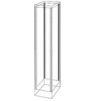 Uprights and Functional Frame - External Compartment - Qdx 1600 H - 400x2000mm