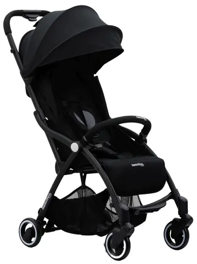 Cărucior de vară Hamilton - Magic Fold S1 Plus, Black