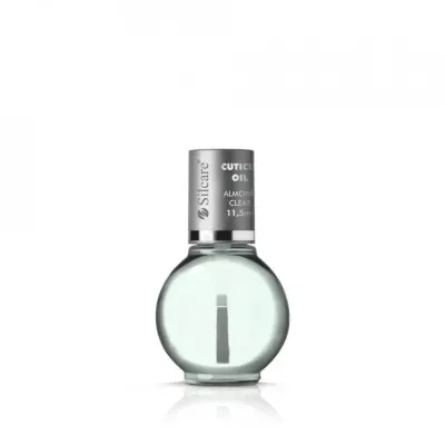 Ulei Cuticule cu pensula 11.5ml Base One Silcare-Almond Clear
