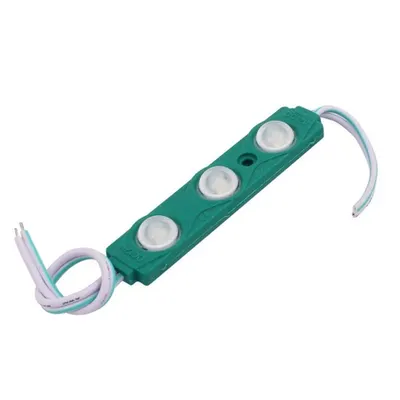 Modul LED verde 12V, 1.5W, IP67, lumina verde