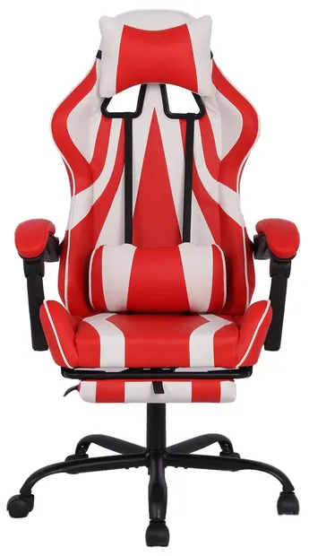 Scaun gaming RFG - Max Game, alb/negru