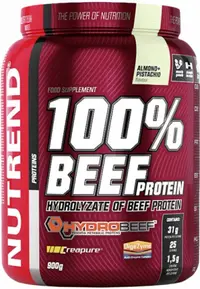 100% Beef Protein, migdale cu fistic, 900 g, Nutrend