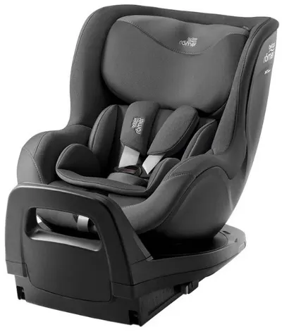 Scaun auto Britax Romer - Dualfix Pro M, IsoFix, i-Size, 61-105 cm, Mineral Grey