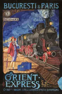 Poster - Orient Express (inramat)