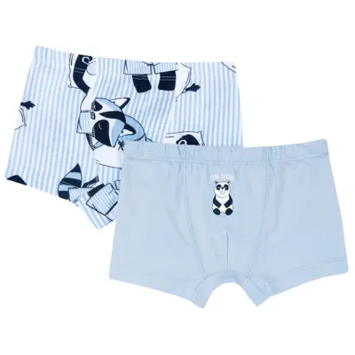 Set 2x chiloti copii boxeri, Bleu 2, 11699-66MC