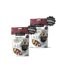 DR MALOU gustări pentru câini, ficat de miel 100% liofilizat 2x50g