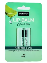 Sence Beauty Balsam de buze 2x4.3 g Aloe Vera