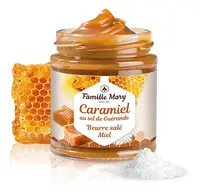 Cremă de caramel cu unt, miere și sare de mare, 200 g, Famille Mary