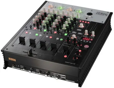 DJ mixer Korg – ZERO4, 4-conductă, negru/gri