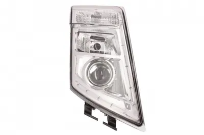 Far fata Dreapta (2 LED H7 PY21W, electric, cu motor, baza cromata) potrivit VOLVO FH, FH16, FM, FM II 09.05