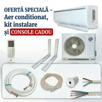 Aer condiționat 12000 BTU - kit instalare inclus + console CADOU 5 m