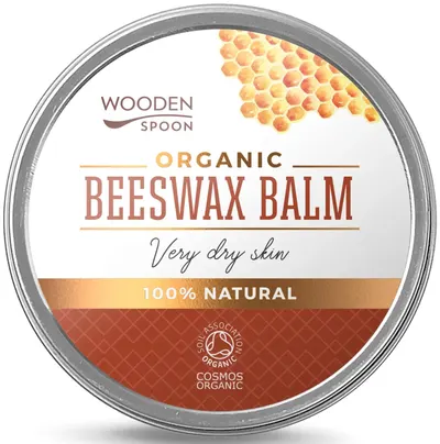 Wooden Spoon Unguent organic cu ceara de albine Beeswax balm, 60 ml