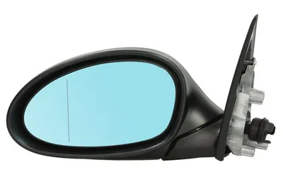 Oglinda laterala Stanga electric, asferica, incalzita, albastru potrivit BMW 1 E81, 1 E82, 1 E87, 1 E88, 3 E90, 3 E91, 3 E92, 3 E93