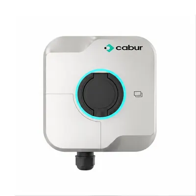 Statie incarcare masini electrice Cabur Evo EVEVO7S, 7 kW, Type 2, monofazat, RFID, 4G, WiFi, Bluetooth, control din aplicatie