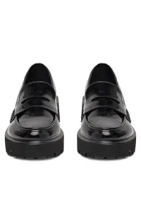Mocasini dama piele ecologica - Negru