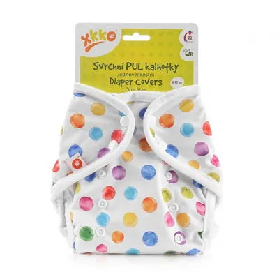 Protectie impermeabila scutece textile 4-15 kg XKKO Watercolour