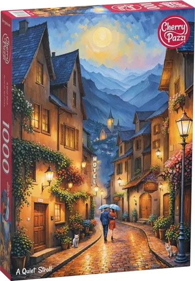 Puzzle Cherry Pazzi din 1000 piese - Plimbare liniștită