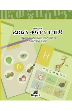 Tigrinya Alphabet and Words Workbook - Children's Book