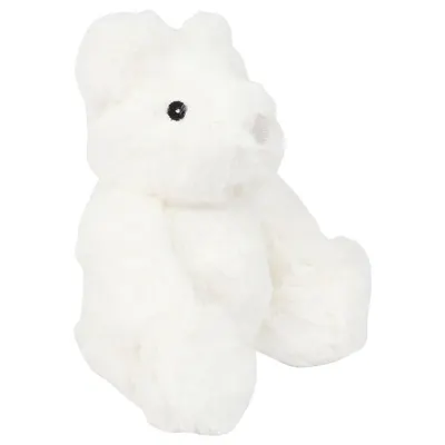 Jucărie textilă Widdop Bambino - Ursuleț alb, 13 cm