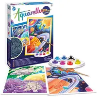 Set de colorat cu acuarele Sentosphere Aquarellum Phospho - Cosmos