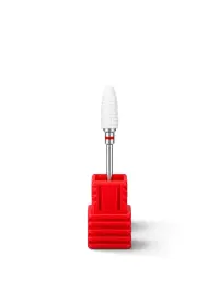 Capat Freza / Bit Ceramic Conic Alb – Granulatie Fina