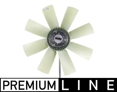 Cupla ventilator radiator (cu ventilator, 750mm, numar lame: 8) potrivit VOLVO FH12, FM10, FM12 D10A320-D12D460 08.93