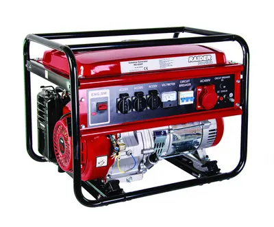 Generator pe benzină Raider - RD-GG07, 5 kW, 230/380V