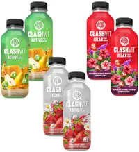 ClashVit Set - Apă vitaminizată Active/Relax/Focus, 3 x 2 sticle