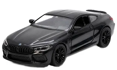 Mașină metalică Kinsmart - BMW Competition Coupe, 1:34, neagră