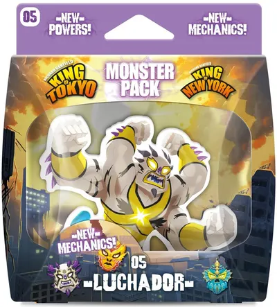 Extensie de joc de societate King of Tokyo/New York: Monster Pack - Luchador