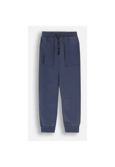 Pantaloni sport copii - ZC4120101WBK-014 - bumbac - snur talie - bleumarin