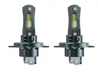 Set 2 becuri auto LED mini H4 K13 model 3570 de 150W 19000 lumeni 6000k