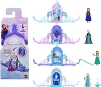 Set de joacă Disney Frozen - Castle Pop-Ups, cu păpușă Anna sau Elsa, asortat