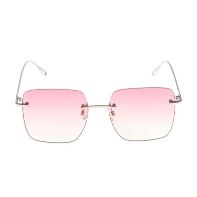 Ochelari de soare cu lentile roz degrade UV400
