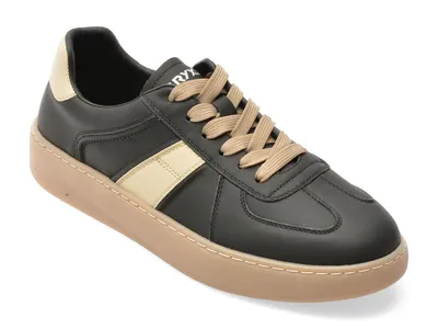 Pantofi sport GRYXX negri, 2331, din piele naturala