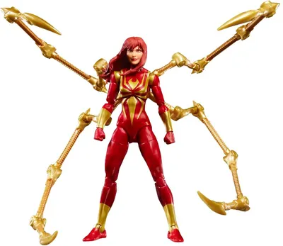 Set Hasbro Marvel: Spider-Man - Mary Jane Watson (Iron Spider) (Marvel Legends Magic: The Gathering), 15 cm