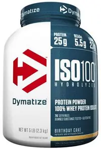 ISO 100, birthday cake, 2.3 kg, Dymatize