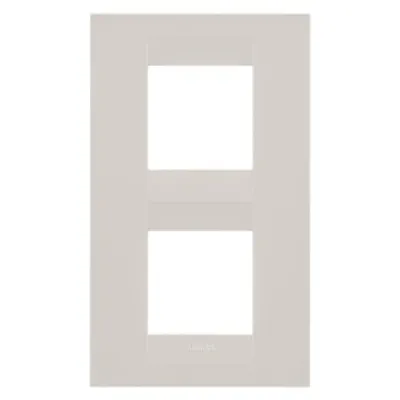 Placa ornament CProiector HORUS GEO International - IN TECHNOPOLYMER - 2+2 modul VERTICAL - IVORY- CProiector HORUS