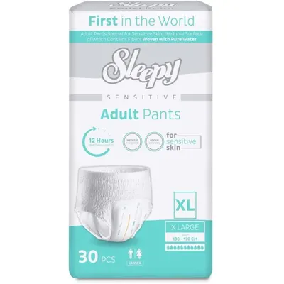 Scutece Chilotel pentru Adulti Sleepy Sensitive, Marimea XL Double, 30 Bucati