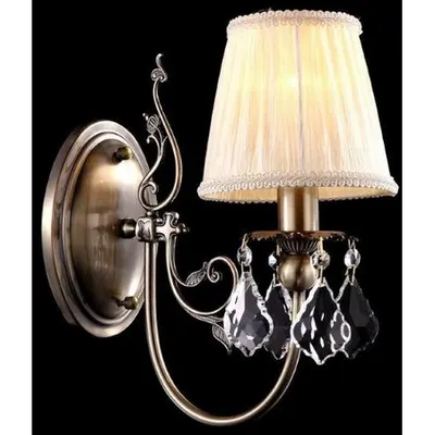 Aplica Elegant Latona,1 x E14, 230V, D.28cm,H.32 cm,Bronz