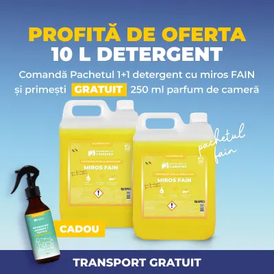 Pachetul FAIN - Detergent & Balsam + Parfum de cameră Cadou, Detergent + Detergent