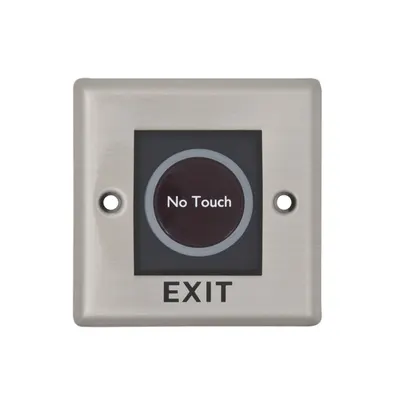 Buton cerere iesire cu LED de stare K2-1, infrarosu, inox, 500000 actionari