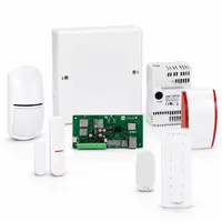 Sistem alarma antiefractie hibrid 4G Satel Be Wave Wired, sursa 12 V, pet immunity, 128 dispozitive, Mifare 13.56MHz, WiFi, 2.4/5GHz, dual sim, 868MHz, detectie miscare, senzor geam/usa, slot card, sirena de interior, notificari pe telefon